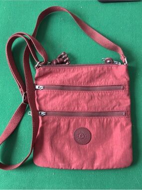Kipling Nylon Crossbody with Dual Front Zips